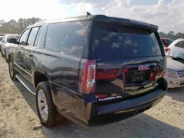 1GKS1HKC1FR718239 - 2015 GMC YUKON XL C BLACK photo 3