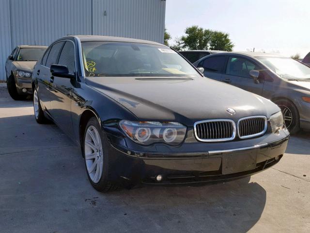 WBAGN63534DS52699 - 2004 BMW 745 LI BLACK photo 1