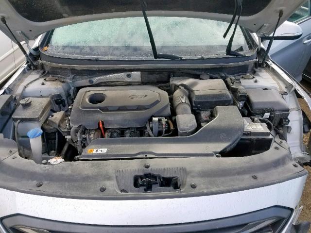 5NPE34AF3FH073852 - 2015 HYUNDAI SONATA SPO SILVER photo 7