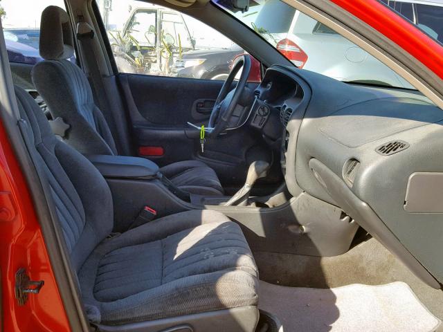 1G2WP52K8WF251943 - 1998 PONTIAC GRAND PRIX RED photo 5