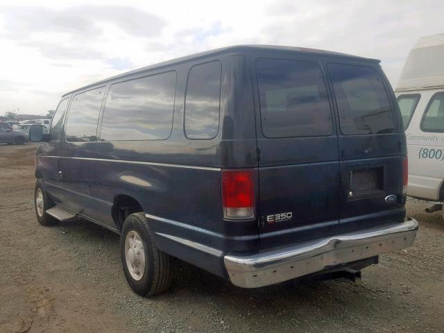 1FDSS31S34HA19889 - 2004 FORD ECONOLINE BLACK photo 3