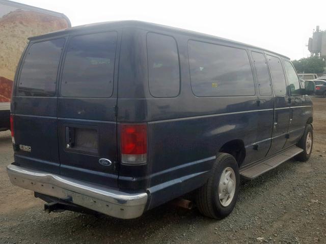 1FDSS31S34HA19889 - 2004 FORD ECONOLINE BLACK photo 4