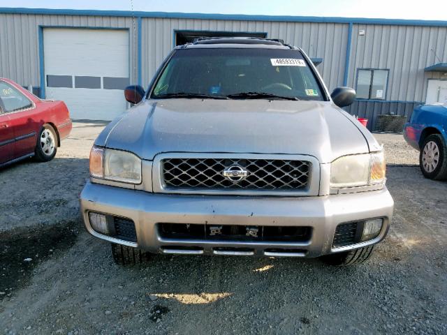 JN8DR09Y61W590904 - 2001 NISSAN PATHFINDER SILVER photo 9