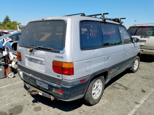 JM3LV5239R0612821 - 1994 MAZDA MPV WAGON SILVER photo 4