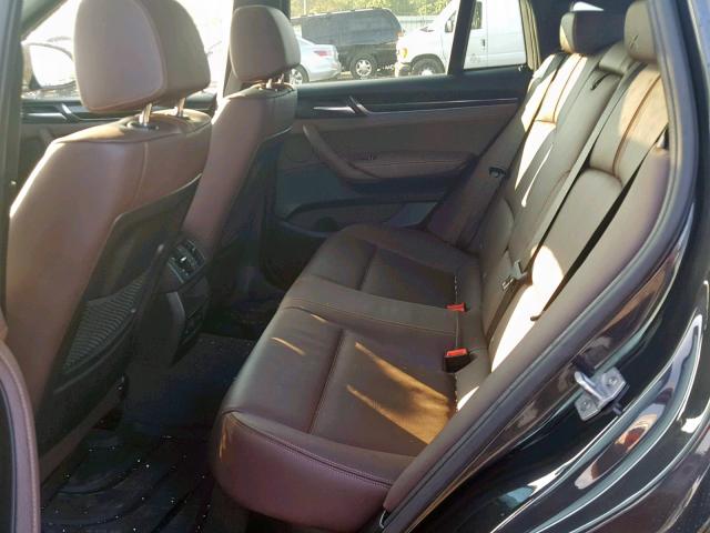 5UXXW5C59F0N91485 - 2015 BMW X4 XDRIVE3 BLACK photo 6