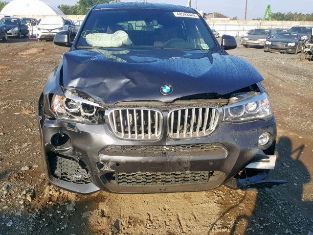 5UXXW5C59F0N91485 - 2015 BMW X4 XDRIVE3 BLACK photo 9