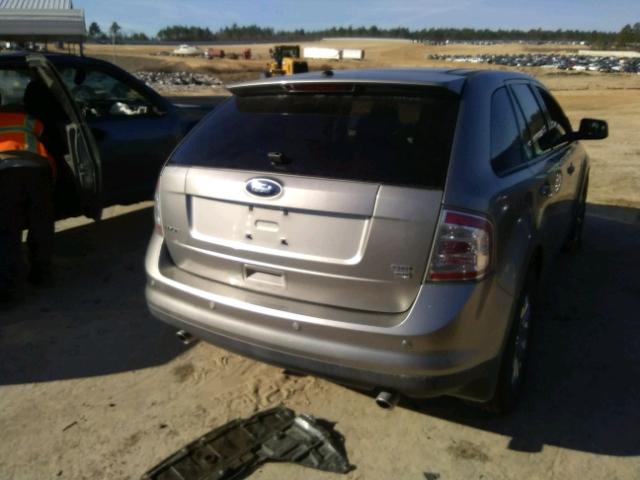 2FMDK48C18BA19616 - 2008 FORD EDGE SEL GRAY photo 4