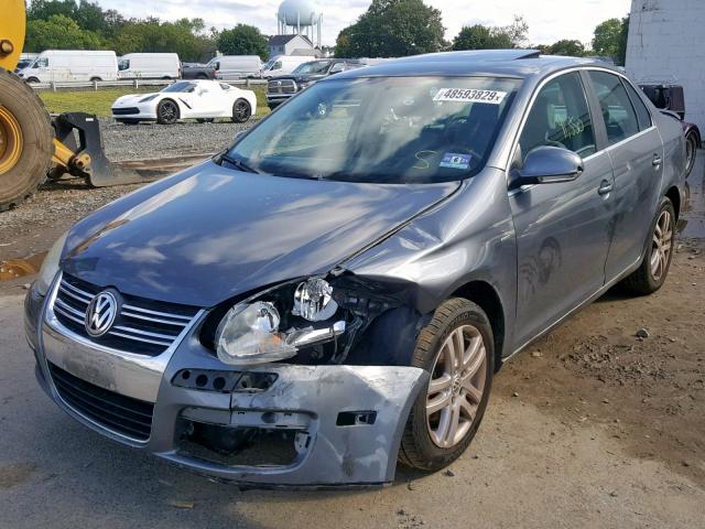 3VWEG71K27M078505 - 2007 VOLKSWAGEN JETTA WOLF GREEN photo 2