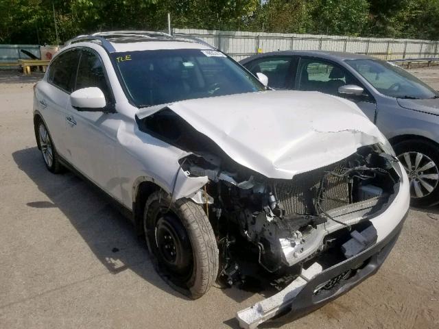 JN1AJ0HR4CM450464 - 2012 INFINITI EX35 BASE WHITE photo 1