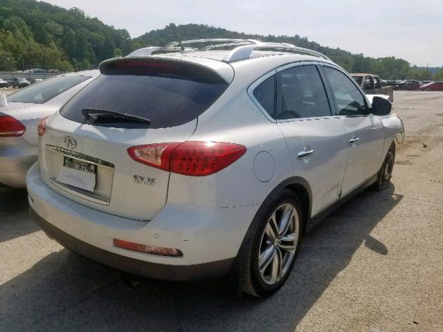 JN1AJ0HR4CM450464 - 2012 INFINITI EX35 BASE WHITE photo 4