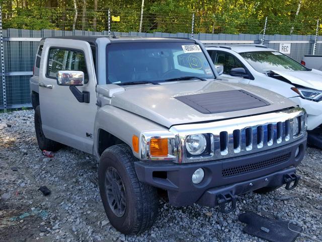 5GTDN136268279169 - 2006 HUMMER H3 SILVER photo 1