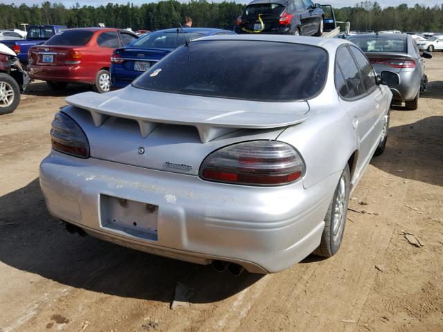 1G2WP52K63F140531 - 2003 PONTIAC GRAND PRIX SILVER photo 4