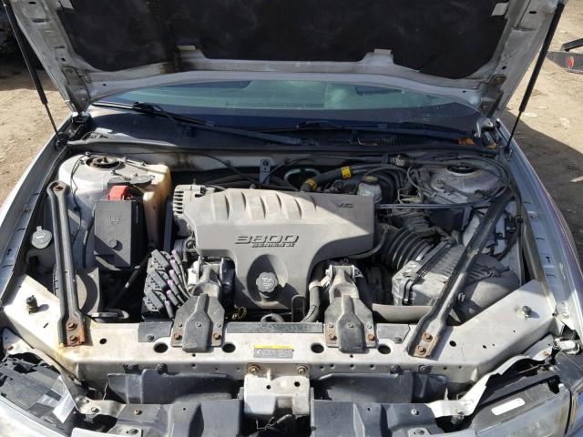 1G2WP52K63F140531 - 2003 PONTIAC GRAND PRIX SILVER photo 7