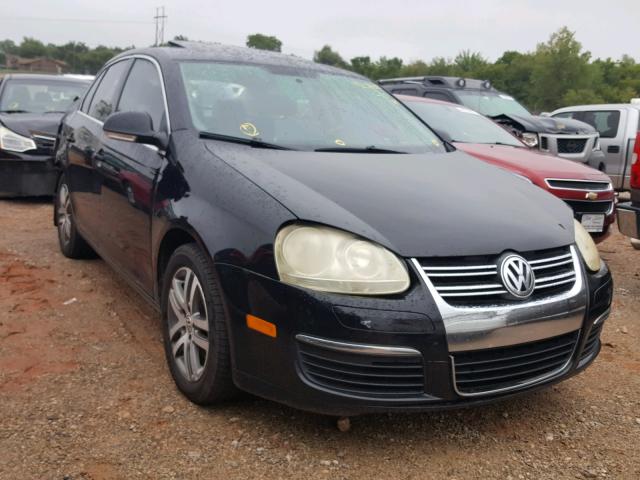 3VWST71K36M665499 - 2006 VOLKSWAGEN JETTA TDI BLACK photo 1