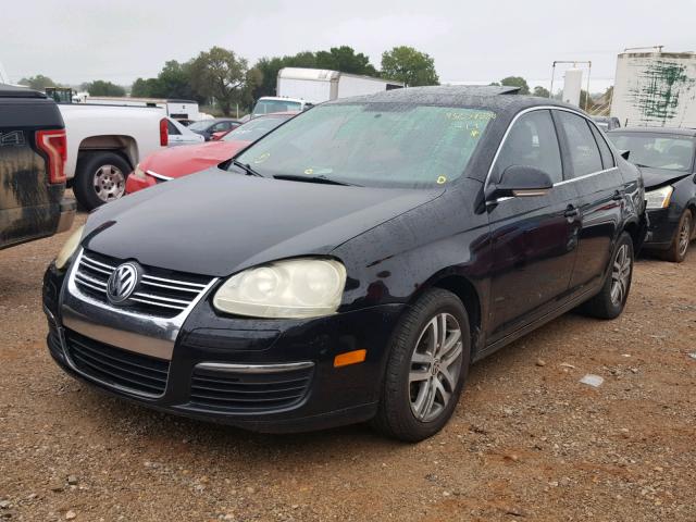 3VWST71K36M665499 - 2006 VOLKSWAGEN JETTA TDI BLACK photo 2