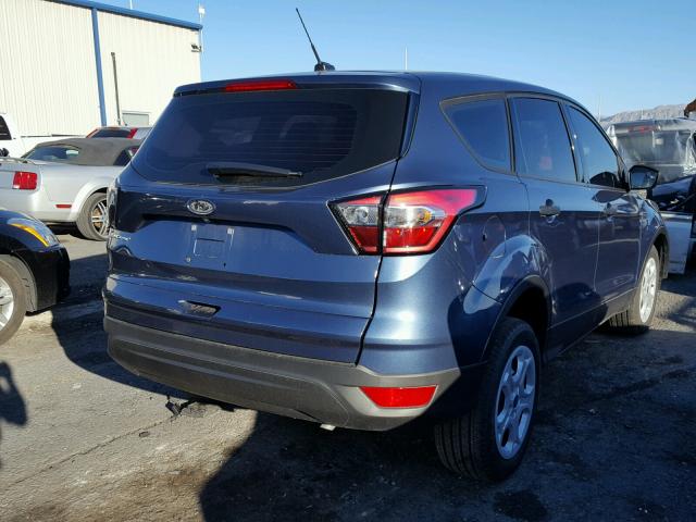 1FMCU0F7XJUA10322 - 2018 FORD ESCAPE S BLUE photo 4