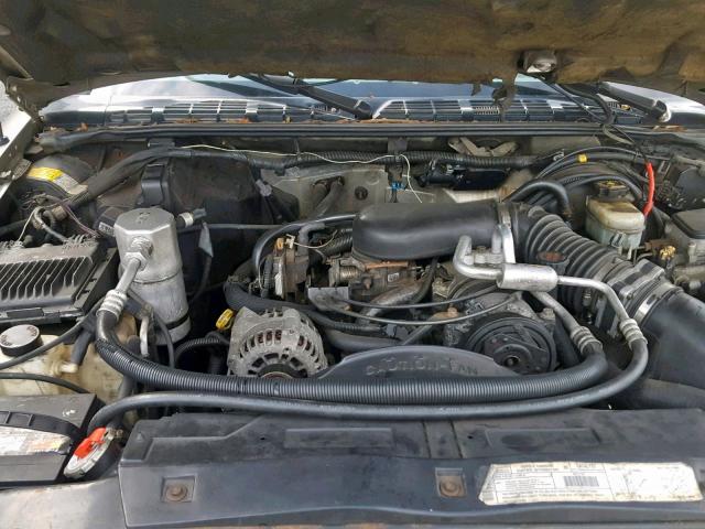 1GNDT13W7Y2133621 - 2000 CHEVROLET BLAZER BROWN photo 7