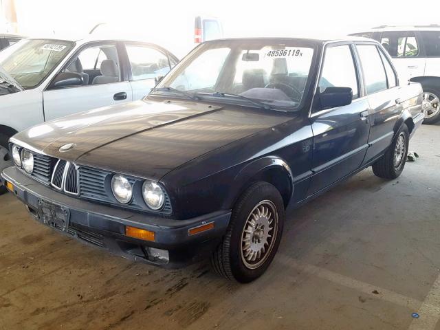 WBAAD2317MED29361 - 1991 BMW 325 I AUTO BLACK photo 2