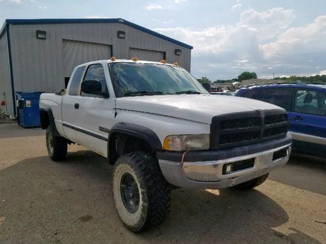 3B7KF23671G170310 - 2001 DODGE RAM 2500 WHITE photo 1