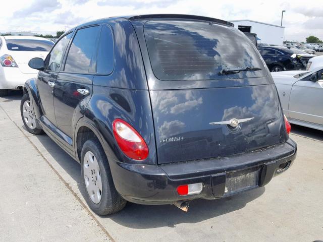 3A8FY48BX8T147966 - 2008 CHRYSLER PT CRUISER BLACK photo 3