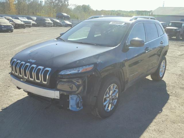 1C4PJMCB7FW624125 - 2015 JEEP CHEROKEE L BLUE photo 2