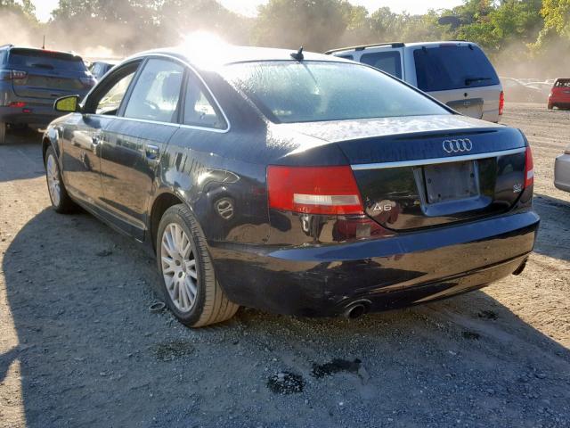 WAUDH74F18N005513 - 2008 AUDI A6 3.2 QUA BLACK photo 3