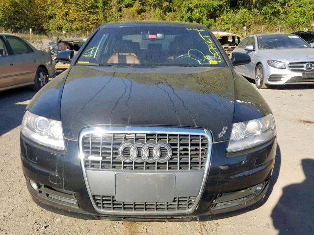 WAUDH74F18N005513 - 2008 AUDI A6 3.2 QUA BLACK photo 9