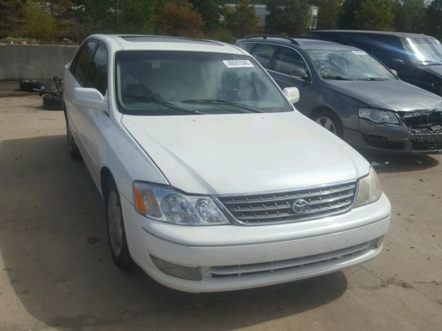 4T1BF28B73U277651 - 2003 TOYOTA AVALON XL WHITE photo 1