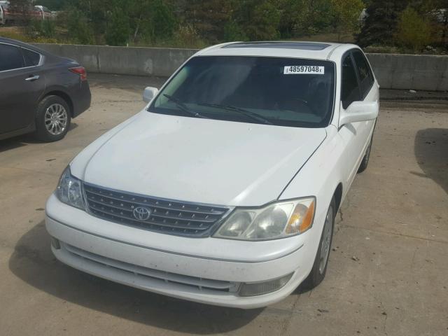 4T1BF28B73U277651 - 2003 TOYOTA AVALON XL WHITE photo 2