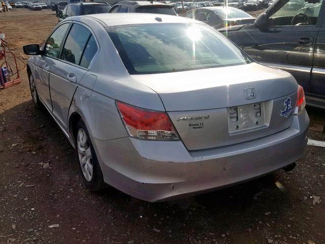 1HGCP26819A166358 - 2009 HONDA ACCORD EXL SILVER photo 3