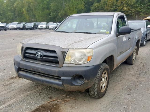 5TENX22N56Z234732 - 2006 TOYOTA TACOMA GRAY photo 2