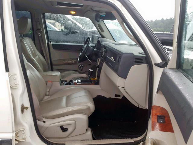 1J8HG58N16C306166 - 2006 JEEP COMMANDER 白色 照片 5