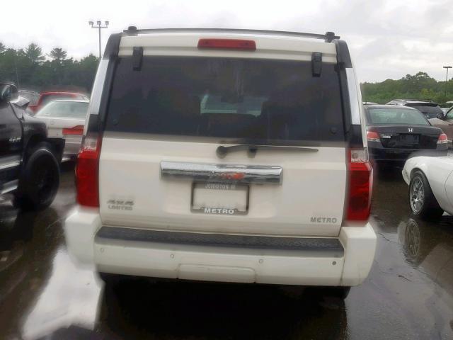 1J8HG58N16C306166 - 2006 JEEP COMMANDER 白色 照片 9