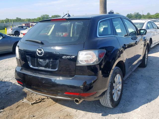 JM3ER2A5XB0388009 - 2011 MAZDA CX-7 BLACK photo 4