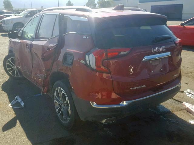 3GKALVEX6KL187561 - 2019 GMC TERRAIN SL RED photo 3