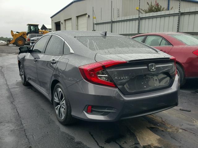 19XFC1F75HE003152 - 2017 HONDA CIVIC EXL GRAY photo 3