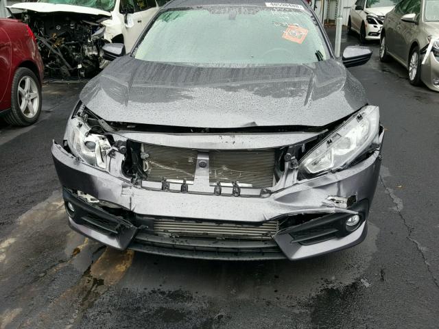 19XFC1F75HE003152 - 2017 HONDA CIVIC EXL GRAY photo 9