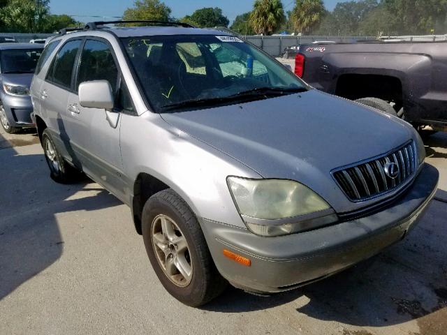 JTJHF10U820275500 - 2002 LEXUS RX 300 GRAY photo 1