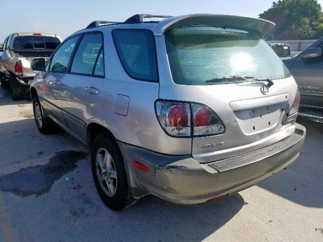 JTJHF10U820275500 - 2002 LEXUS RX 300 GRAY photo 3