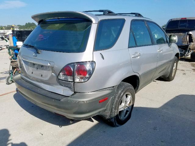 JTJHF10U820275500 - 2002 LEXUS RX 300 GRAY photo 4