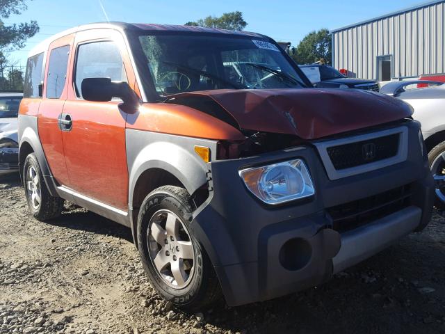 5J6YH28504L004233 - 2004 HONDA ELEMENT EX ORANGE photo 1