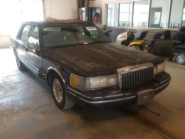 1LNLM81WXRY671303 - 1994 LINCOLN TOWN CAR E BLACK photo 1