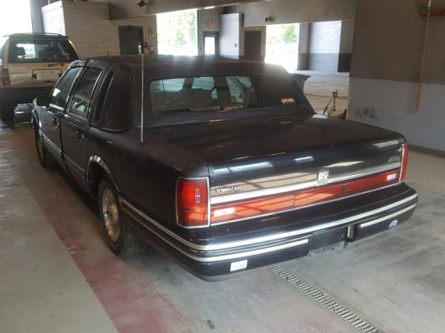 1LNLM81WXRY671303 - 1994 LINCOLN TOWN CAR E BLACK photo 3