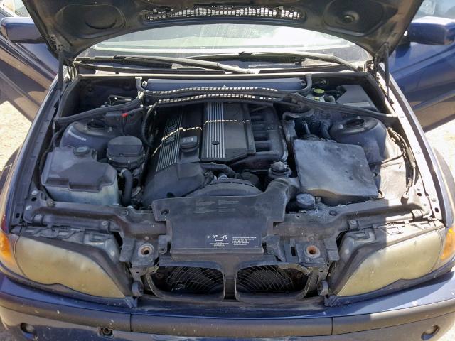 WBAEU334X4PR13420 - 2004 BMW 325 XI BLUE photo 7