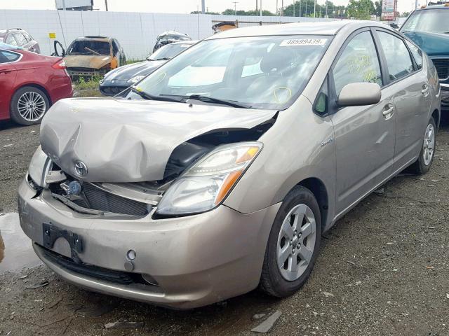 JTDKB20U283458537 - 2008 TOYOTA PRIUS GOLD photo 2