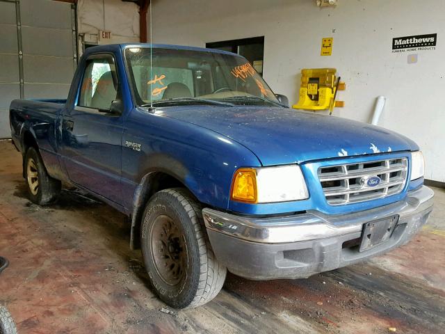 1FTYR10D91TA79055 - 2001 FORD RANGER BLUE photo 1