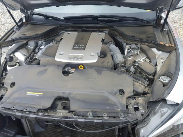 JN1BV7AP7EM683431 - 2014 INFINITI Q50 BASE SILVER photo 7