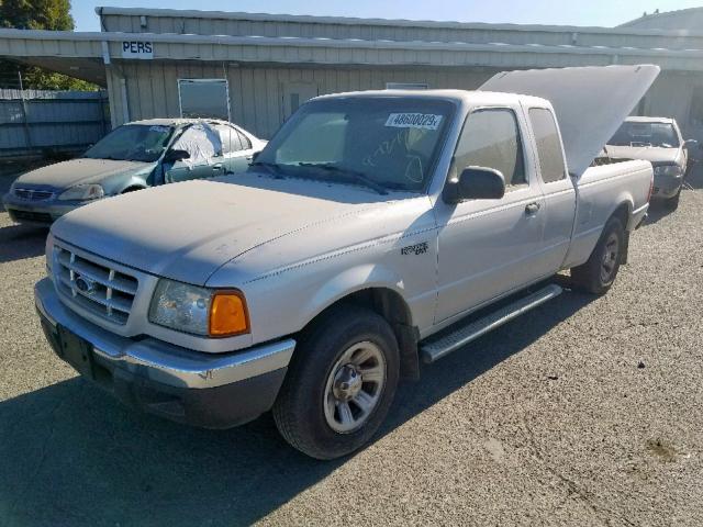 1FTYR44E32PA90311 - 2002 FORD RANGER SUP SILVER photo 2