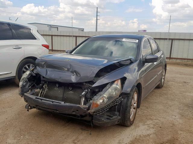 1HGCP36819A035467 - 2009 HONDA ACCORD EXL GRAY photo 2