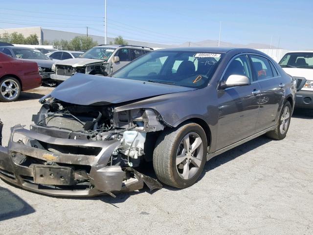 1G1ZC5E00CF349996 - 2012 CHEVROLET MALIBU 1LT BROWN photo 2